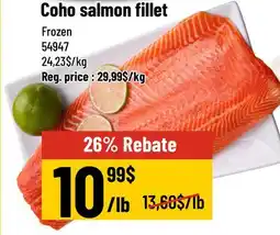 Mayrand Frozen Coho Salmon Fillet offer