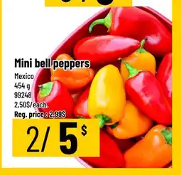 Mayrand Mini bell peppers offer