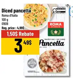 Mayrand Roma d'Italia Diced Mild Pancetta 100 g offer