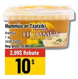 Mayrand Hummus or Tzatziki Arahova 1 kg offer