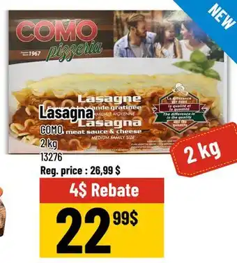 Mayrand Como Medium Lasagna 2 kg offer