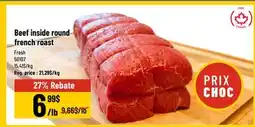 Mayrand AA Beef Inside Round Roast offer