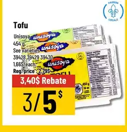 Mayrand Unisoya Tofu, 454 g offer