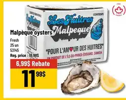 Mayrand Malpeque Oyster x25 offer