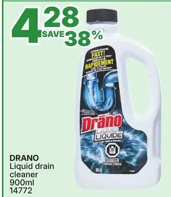 Rossy DRANO Liquid drain cleaner offer
