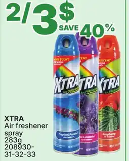 Rossy XTRA Air freshener spray offer