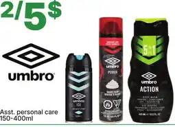 Rossy Umbro Asst. personal care offer