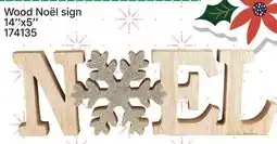 Rossy Wood Noël sign offer