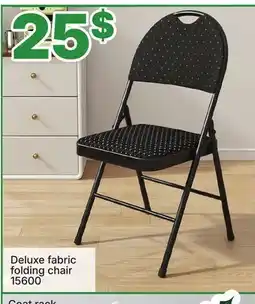 Rossy Deluxe fabric folding chair offer