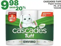 Rossy CASCADES TUFF Paper towels Pk offer