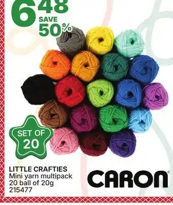 Rossy CRAFTIES Mini yarn multipack offer