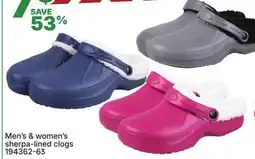 Rossy Men's & women's Sherpa-lined clogs offer