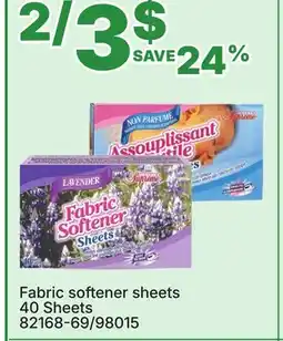 Rossy Fabric softener sheets offer