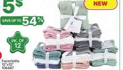 Rossy Facecloths 12 x12 offer