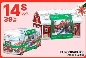 Rossy EUROGRAPHICS Xmas puzzles offer