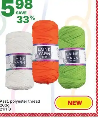 Rossy Asst. polyester thread offer