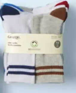 Walmart George Kids' socks 10-pack offer