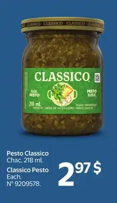 Walmart Classico Pesto offer