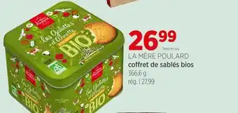 Avril coffret de sablés bios offer