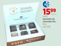 Avril bouchées de chocolats fins offer
