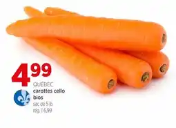 Avril carottes cello bios offer