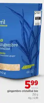 Avril Gingembre cristallisé bio offer