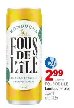 Avril Kombucha bio offer