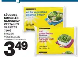 L'Intermarché LÉGUMES SURGELÉS SANS NOM | FROZEN VEGETABLES, 750 G offer
