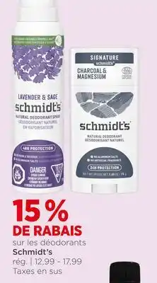 Avril Déodorants offer