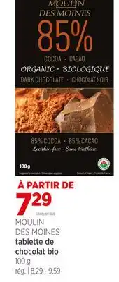 Avril Tablette de chocolat bio offer