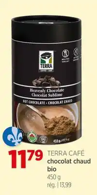 Avril Chocolat chaud bio offer