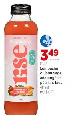 Avril Kombucha ou breuvage adaptogène pétillant bios offer