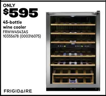 RONA FRIGIDAIRE 45-bottle wine cooler offer