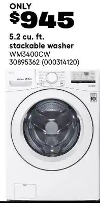 RONA 5.2 cu. ft. stackable washer offer