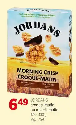 Avril Croque-matin ou muesli matin offer