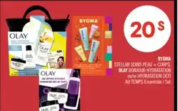 Pharmaprix BYOMA STELLAR SOINS PEAU + CORPS, OLAY BONJOUR HYDRATATION or HYDRATATION DÉFI Set offer
