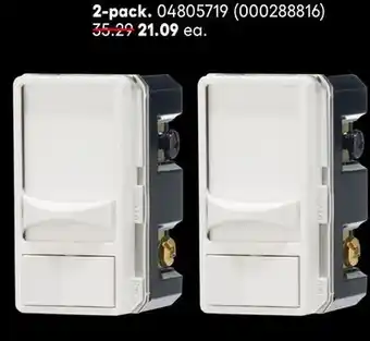 RONA Slide dimmer 2-pack offer