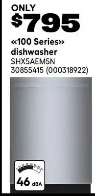 RONA BOSCH 100 Series dishwasher offer