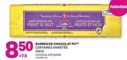 L'Intermarché BARRES DE CHOCOLAT | CHOCOLATE BARS, 300 G offer