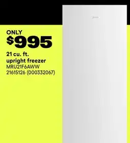 RONA 21 cu. ft. upright freezer offer