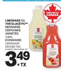 L'Intermarché LIMONADE OU THÉ GLACÉ | LEMONADE OR ICED TEA, 1,54 L offer