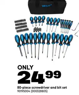 RONA VALU+ 80-piece screwdriver and bit set offer