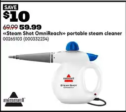 RONA BISSELL Steam Shot OmniReach portable steam cleaner offer