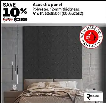 RONA Acoustic panel offer
