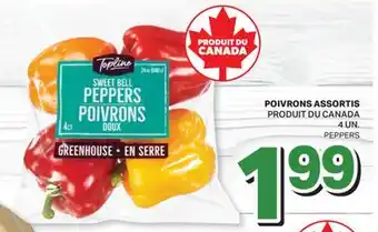 L'Intermarché POIVRONS ASSORTIS, 4 UN offer