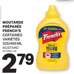 L'Intermarché MOUTARDE PRÉPARÉE | MUSTARD, 325/400 ML offer