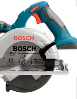 RONA Bosch 18-Volt 6 1/2-in Cordless Circular Saw 3900 RPM Left-Blade Design offer