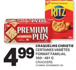 L'Intermarché CRAQUELINS | CRACKERS, 350 - 481 G offer
