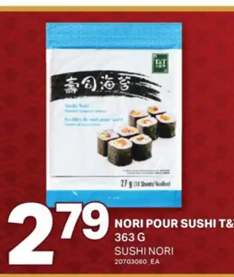 L'Intermarché NORI POUR SUSHI | SUSHI NORI, 363 G offer