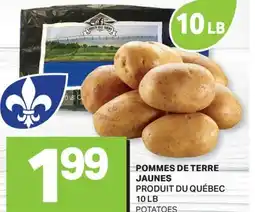 L'Intermarché POMMES DE TERRE JAUNES | POTATOES, 10 LB offer